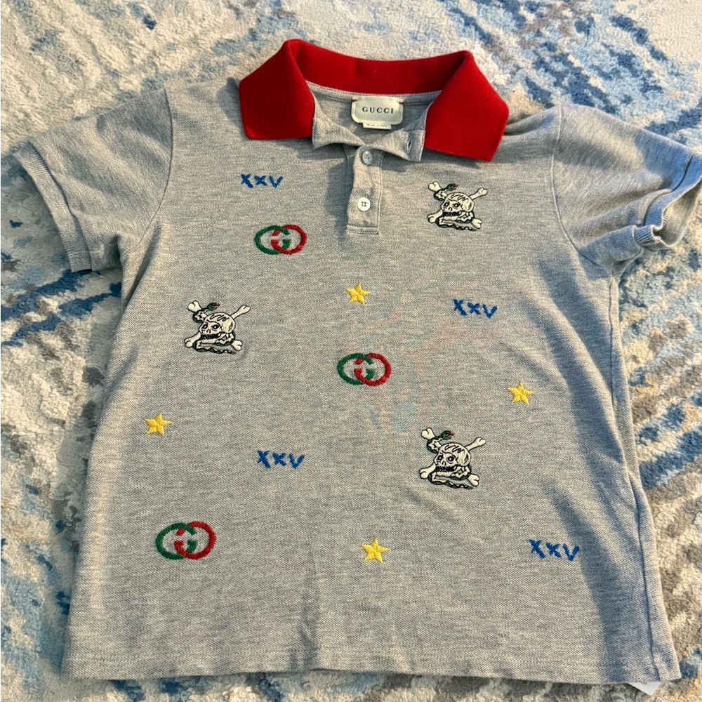 Gucci kids polo tshirt